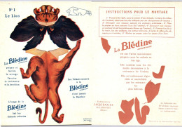 Chromos & Images - La Blédine - Découpage - Le Lion N°1 - Autres & Non Classés