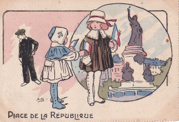 ILLUSTRATEUR(PARIS) PLACE DE LA REPUBLIQUE - 1900-1949