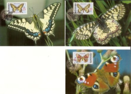 CM 267-9 Slovakia Butterflies 2002 - Mariposas