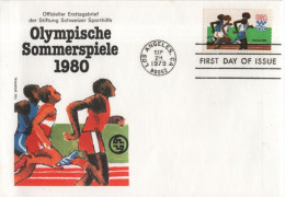 USA 1979 Summer Olympics Games 1980 Olympische Sommerspiele, Running, Canceled In Los Angeles - 1971-1980