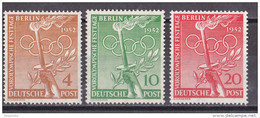 Berlin 1952 - Mi.Nr. 88 - 90 - Postfrisch MNH - Nuevos