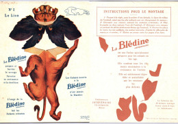 Chromos & Images - La Blédine - Découpage - Le Lion N°1 - Otros & Sin Clasificación