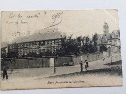 Carte Postale Ancienne (1905) Mons Pensionnat Des Ursulines - Mons