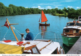 1 AK Irland / Ireland * Boating On The River Shannon -  Der Shannon Ist Der Längste Und Wasserreichste Fluss Irlands * - Cavan