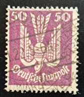 Flugpost Holztaube 1922, Mi 212 Gestempelt, Geprüft - Used Stamps