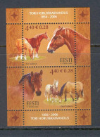 Estonia 2006 Annimals - Horses MS MNH - Estland