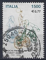 Italy 2000  Paralympische, Sydney  (o) Mi.2725 - 1991-00: Gebraucht