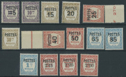 MONACO 149-62 **, 1937, Postauftragsmarken, Prachtsatz, Mi. 150.- - Otros & Sin Clasificación