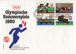 USA 1979 Summer Olympics Games 1980 Olympische Sommerspiele, Rowing Running Swiming Horse Riding Canceled In Los Angeles - 1971-1980