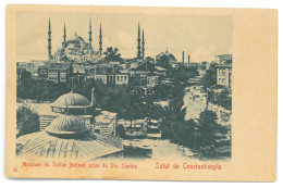 TR 04 - 25151 CONSTANTINOPLE, Mosque Sultan Achmet, Turkey - Old Postcard - Unused - Turquie