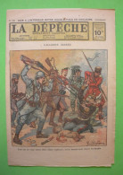 Ww1 Journal La Dépêche Supplément Illustré Grandes Illustrations Anti-Guillaume & Turcs N°100  32X23 Cm 6 Pages état - 1914-18