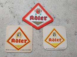 Lot De 3 Sous-bocks Adler - Bierdeckel