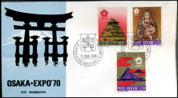 Vatikaan - FDC -  Osaka Expo '70 - FDC