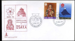 Vatikaan - FDC - Esposizione Universale Di Osaka - FDC