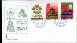 Vatikaan - FDC - Esposizione Universale Di Osaka - FDC