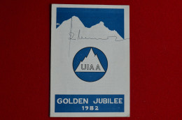 1982 Signed R. Messner 50th Anniv UIAA Himalaya Mountaineering Escalade Alpinisme - Sportifs