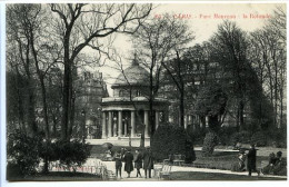 CPA 9 X 14  PARIS Parc Monceau : La Rotonde - Parchi, Giardini