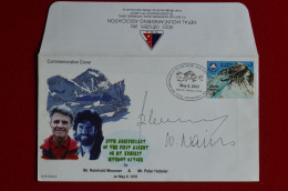 2003 Comm Cover Signed R. Messner P. Habeler W. Nairz V. Goisel Himalaya Mountaineering Escalade Alpinism - Sportifs