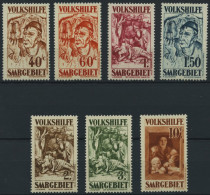 SAARGEBIET 144-50 **, 1931, Volkshilfe, Prachtsatz, Mi. 450.- - Sonstige & Ohne Zuordnung