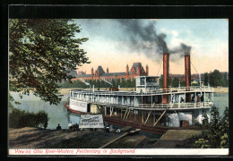 AK Florence Belle, View On Ohio River-Western Penitentiary In Background  - Sonstige & Ohne Zuordnung