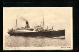 AK R.M.S. Carinthia Unter Volldampf  - Dampfer