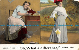 R138161 Oh What A Difference. Valentines Series. 1952. Multi View - World