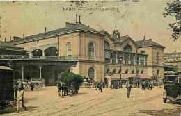 75 - Paris - Gare Montparnasse - Animée - Colorisée - CPA - Voir Scans Recto-Verso - Stations, Underground