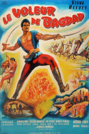 Cinema - Le Voleur De Bagdad - Steve Reeves - Illustration Vintage - Affiche De Film - CPM - Carte Neuve - Voir Scans Re - Posters On Cards