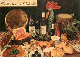 Recettes De Cuisine - Ballotine De Volaille - Gastronomie - CPM - Voir Scans Recto-Verso - Recetas De Cocina