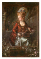 Art - Peinture - Luis Paret Y Alcazar - Portrait Of Maria De Las Nieves Michaela Fourdinier - Madrid Museo Dei Prado - C - Malerei & Gemälde