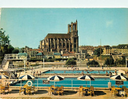 78 - Mantes La Jolie - La Cathédrale Et La Piscine (Architecte : Gaston Lemercier Limay ) - CPM - Voir Scans Recto-Verso - Mantes La Jolie