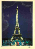 75 - Paris - Tour Eiffel - Vue De Nuit - Carte Neuve - CPM - Voir Scans Recto-Verso - Eiffeltoren