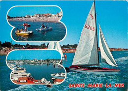 66 - Sainte Marie La Mer - Multivues - Voile - Pédalos - CPM - Voir Scans Recto-Verso - Andere & Zonder Classificatie