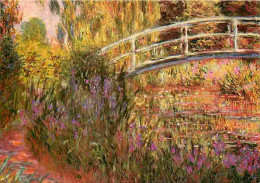 Art - Peinture - Claude Monet - Le Pont Japonais - Bassin Aux Nymphéas - CPM - Voir Scans Recto-Verso - Malerei & Gemälde