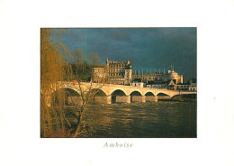 37 - Amboise - Le Pont Sur La Loire Et Le Château Du XVe Siècle (tour Des Minimes, Logis Du Roi, Remparts Et La Chapelle - Amboise