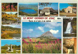 07 - Le Mont Gerbier De Joncs - Et Ses Environs - Multivues - Fleurs - CPM - Voir Scans Recto-Verso - Sonstige & Ohne Zuordnung