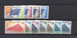 France Service Séries Conseil De L'Europe  MNH XX 1975/80 - Mint/Hinged
