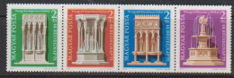 Hungary 1975 European Heritage Year  Strip 4v ** Mnh (ZO237) CRAZY PRICE - Idées Européennes