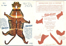 Chromos & Images - La Blédine - Découpage - Le Tigre N°4 - Other & Unclassified