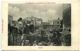 CPA 9 X 14  Meurthe-et-Moselle MAIXE La Guerre En Lorraine EN 1914-1918     Ruines - Otros & Sin Clasificación