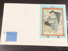 VIET  NAM ENVELOPE-F.D.C BLOCKS-(1987 Artist S Son As Harlequin) 1 Pcs Good Quality - Viêt-Nam