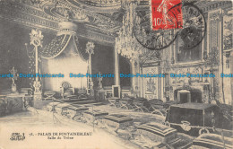 R138690 Palais De Fontainebleau. Salle Du Trone. 1919 - Wereld