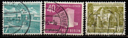 Berlin 1954 - Mi.Nr. 121 - 123 - Gestempelt Used - Gebraucht