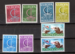 (alm10) EUROPA CEPT  1966 Xx MNH - Collezioni (senza Album)