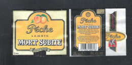 BIERETIKET - PECHE LAMBIC MORT SUBITE    (BE 036) - Bière