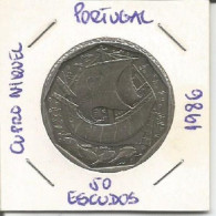 PORTUGAL 50$00 ESCUDOS 1986 - Portugal