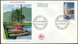 France - FDC - 1437 - Aix-les-Bains - 1960-1969