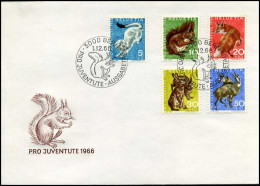 Zwitserland - FDC - Pro Juventute 1966 - FDC