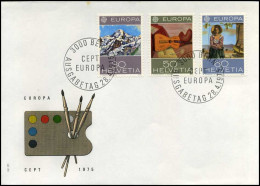 Zwitserland - FDC - Europa CEPT - 1975