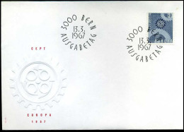 Zwitserland  - FDC - Europa CEPT 1967 - 1967